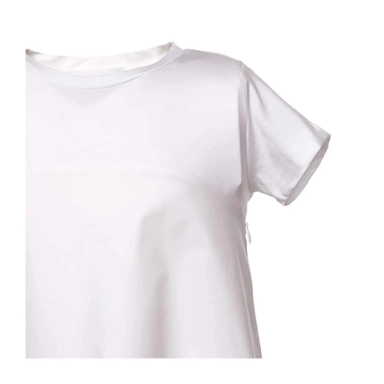 Abito Bianco Con Fiocco Bambina