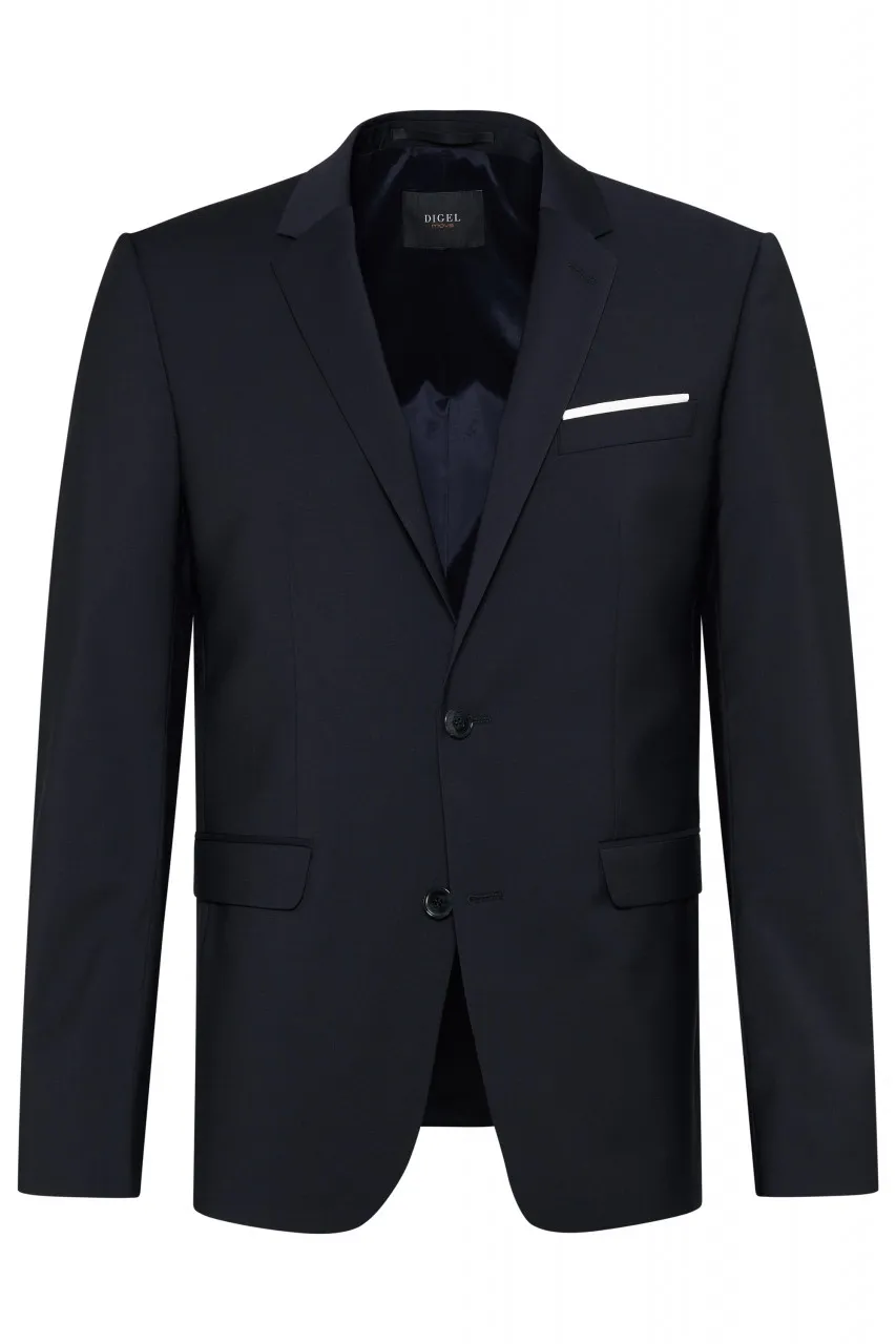 Abito con gilet digel lana bi-stretch extra slim fit