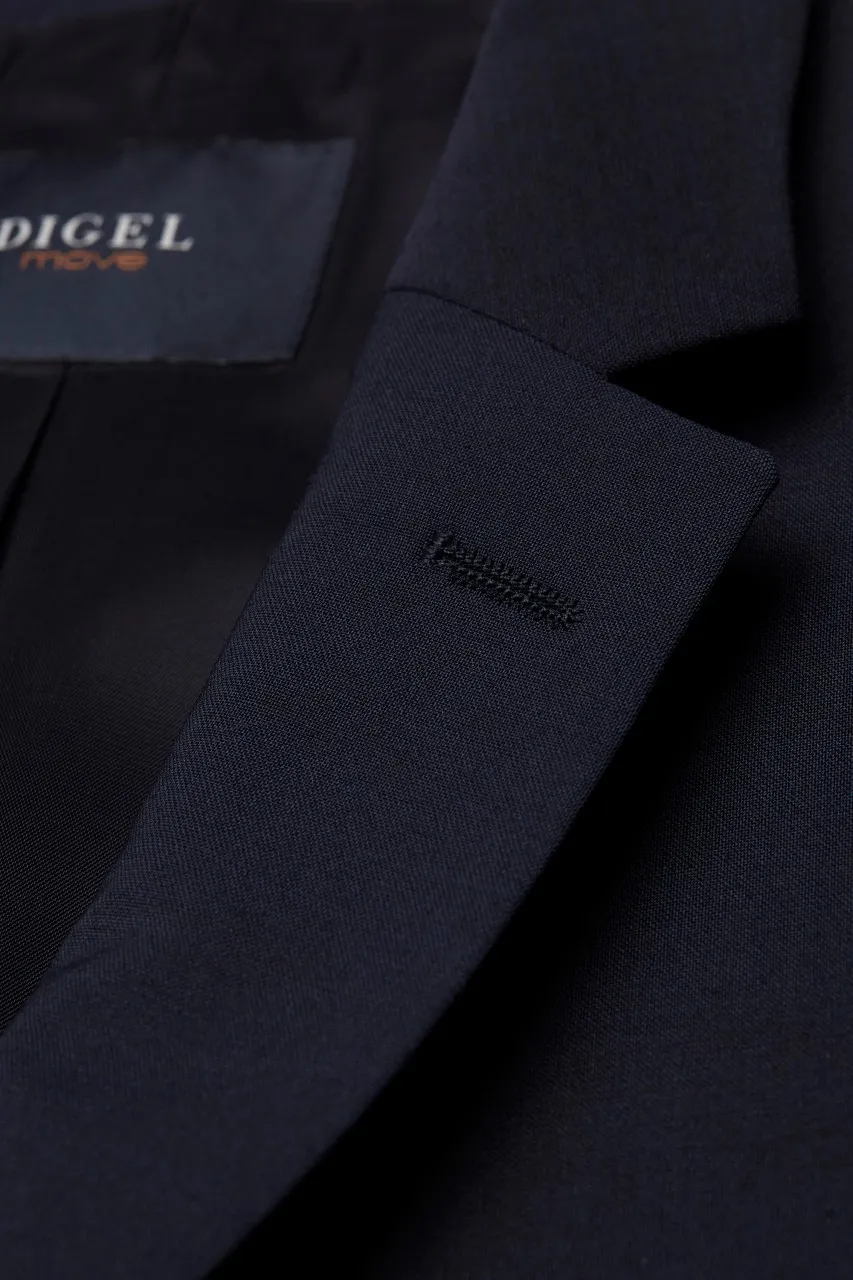 Abito con gilet digel lana bi-stretch extra slim fit