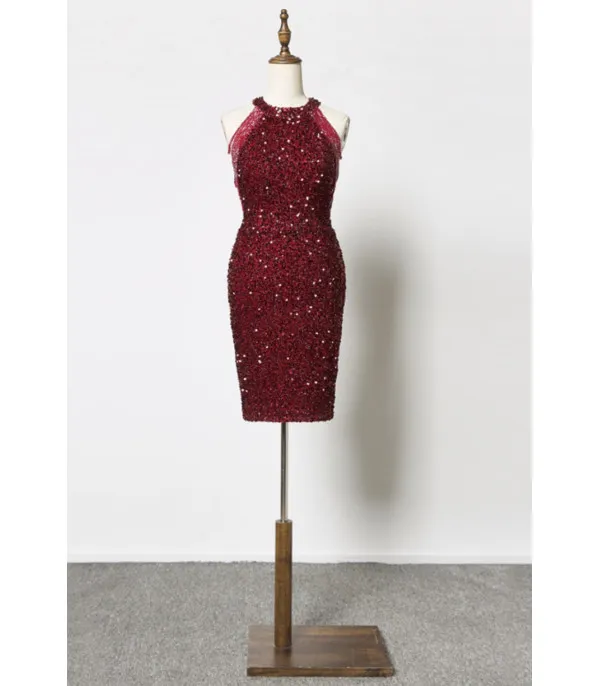 Abito shoulder strass