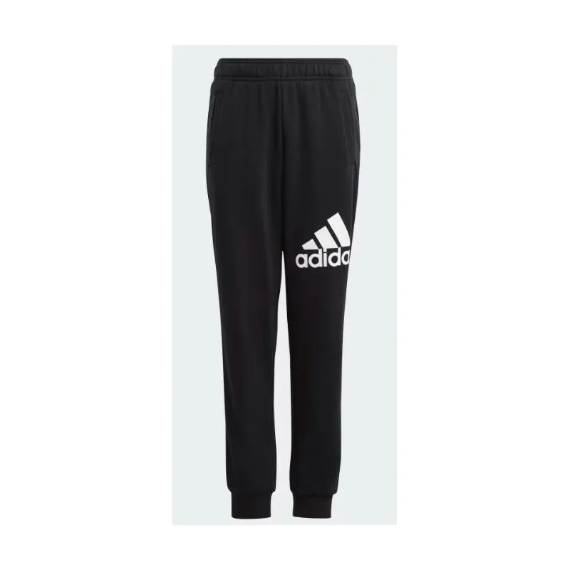 Adidas Junior U Bl Pant Black/White Pantalone Felpa Nero Logo Coscia Junior