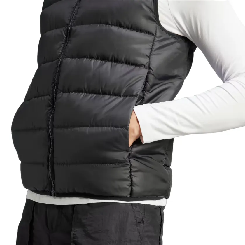 Adidas padded men's 3-stripe vest jacket HZ5728 black