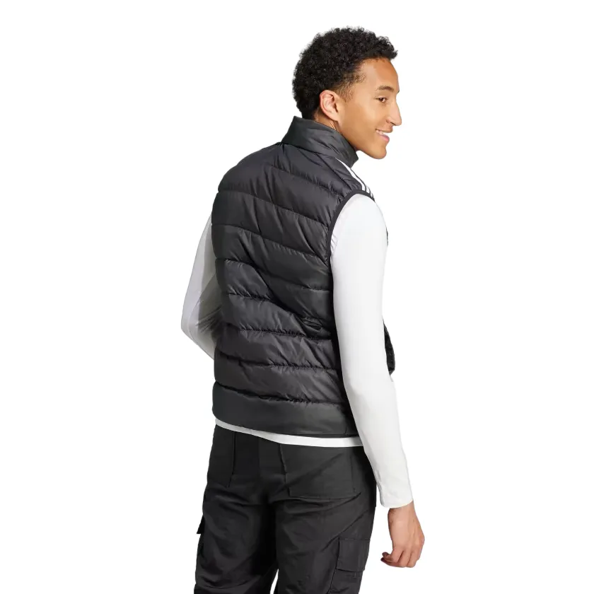 Adidas padded men's 3-stripe vest jacket HZ5728 black