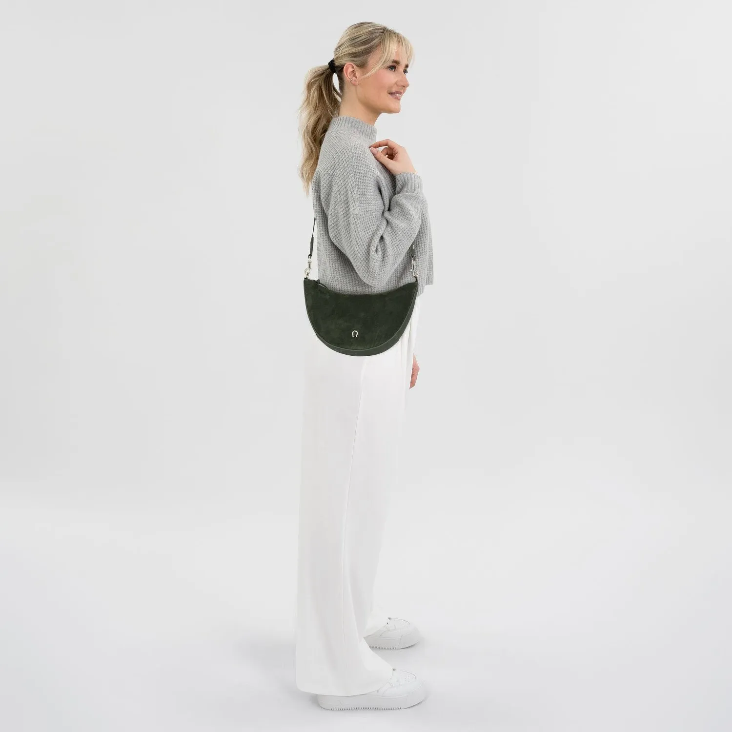 AIGNER Zita Borsa a tracolla Pelle 30 cm
