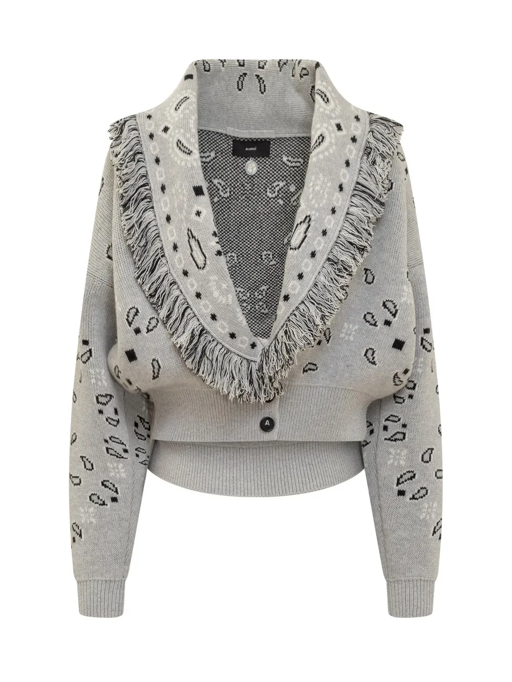 ALANUI Cardigan Bandana Jacquard 