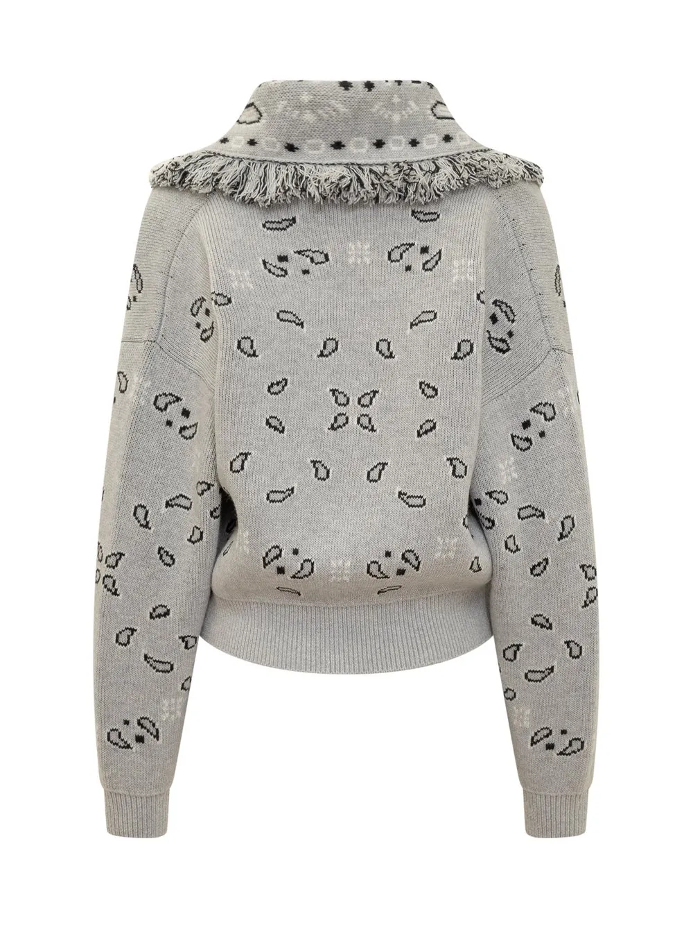 ALANUI Cardigan Bandana Jacquard 