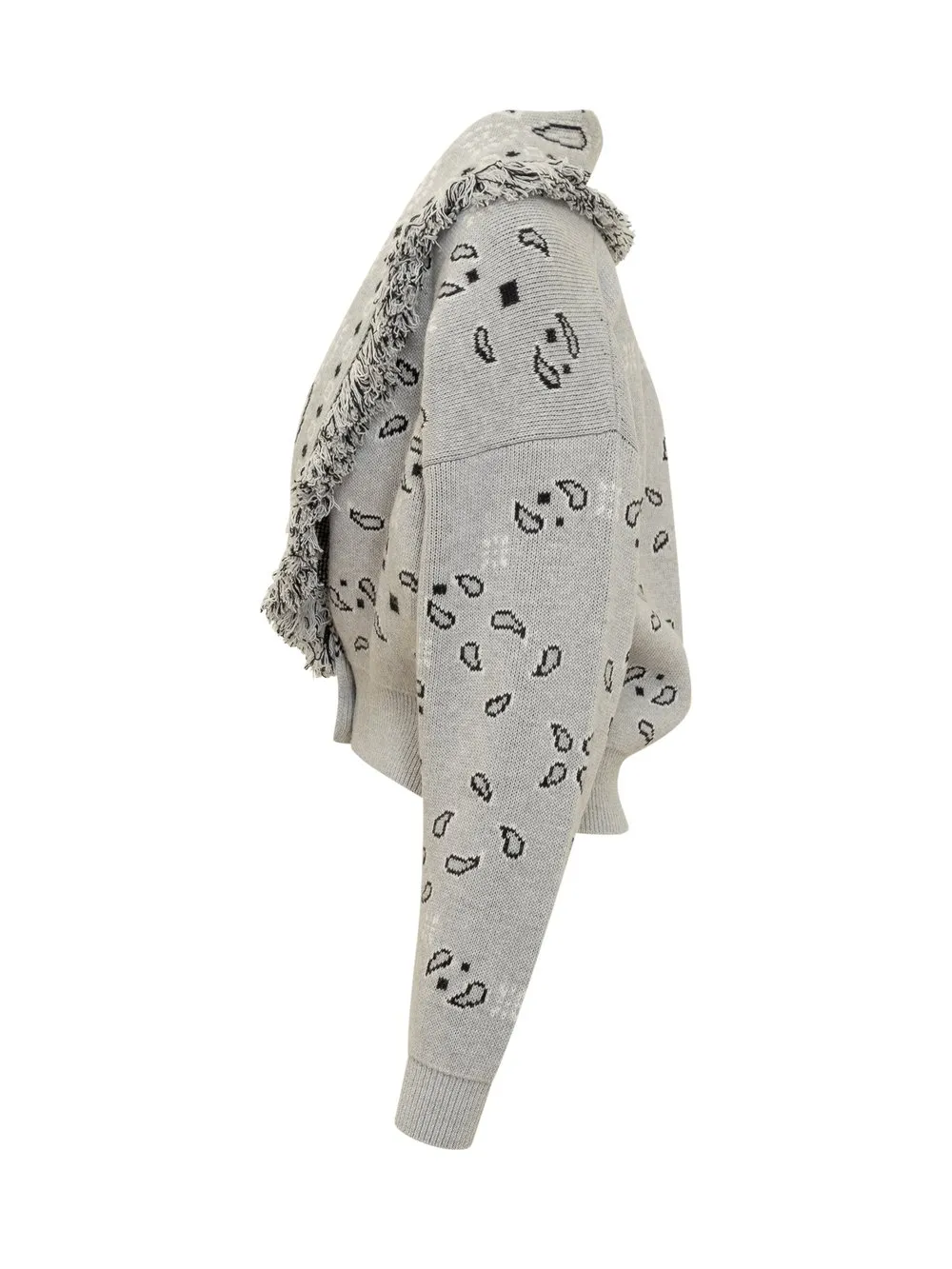 ALANUI Cardigan Bandana Jacquard 