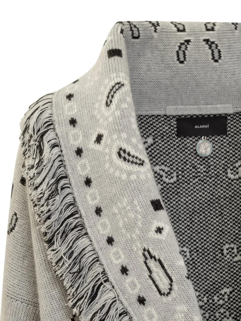 ALANUI Cardigan Bandana Jacquard 