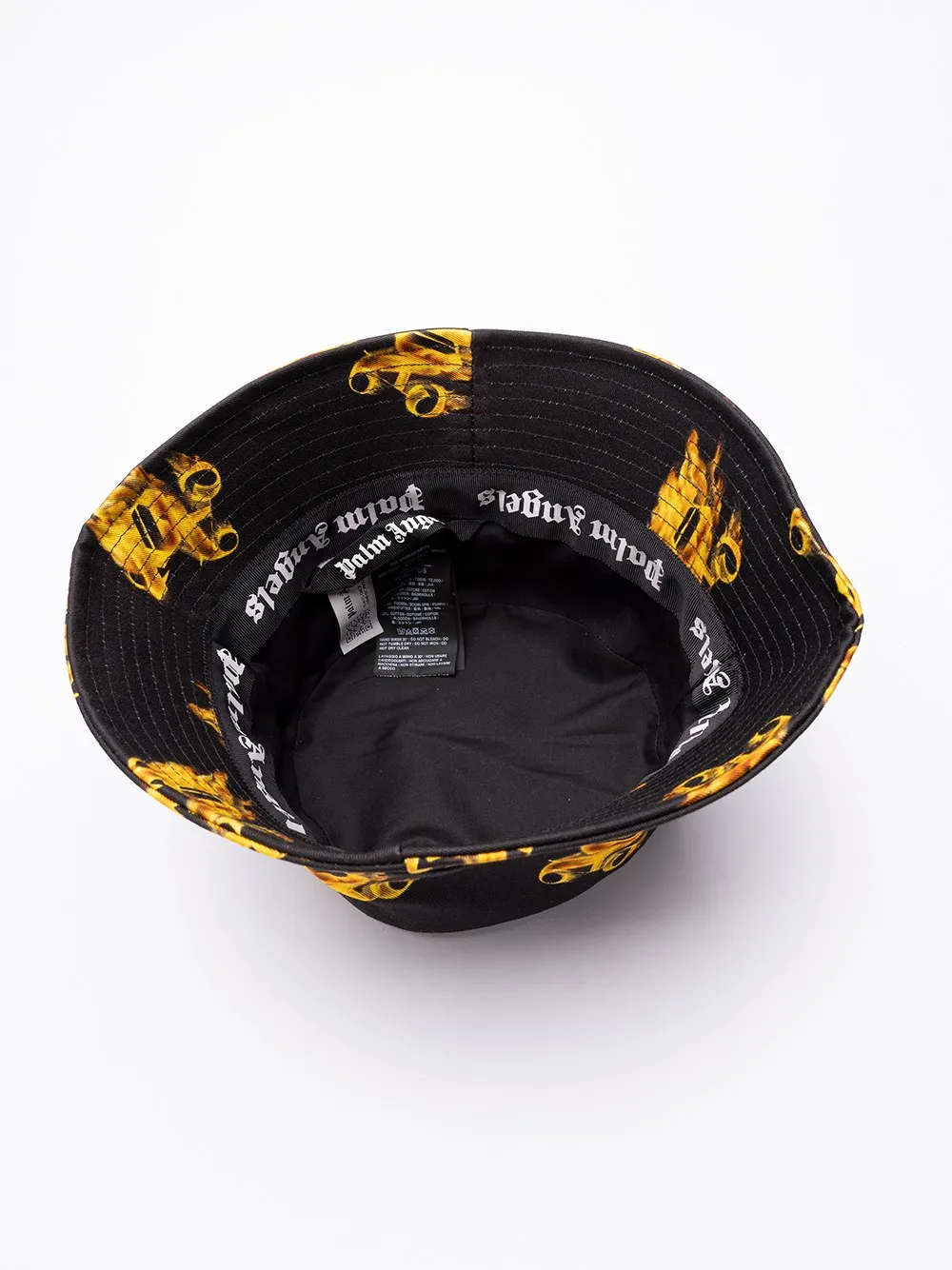 `All Burning Monogram` Bucket Hat