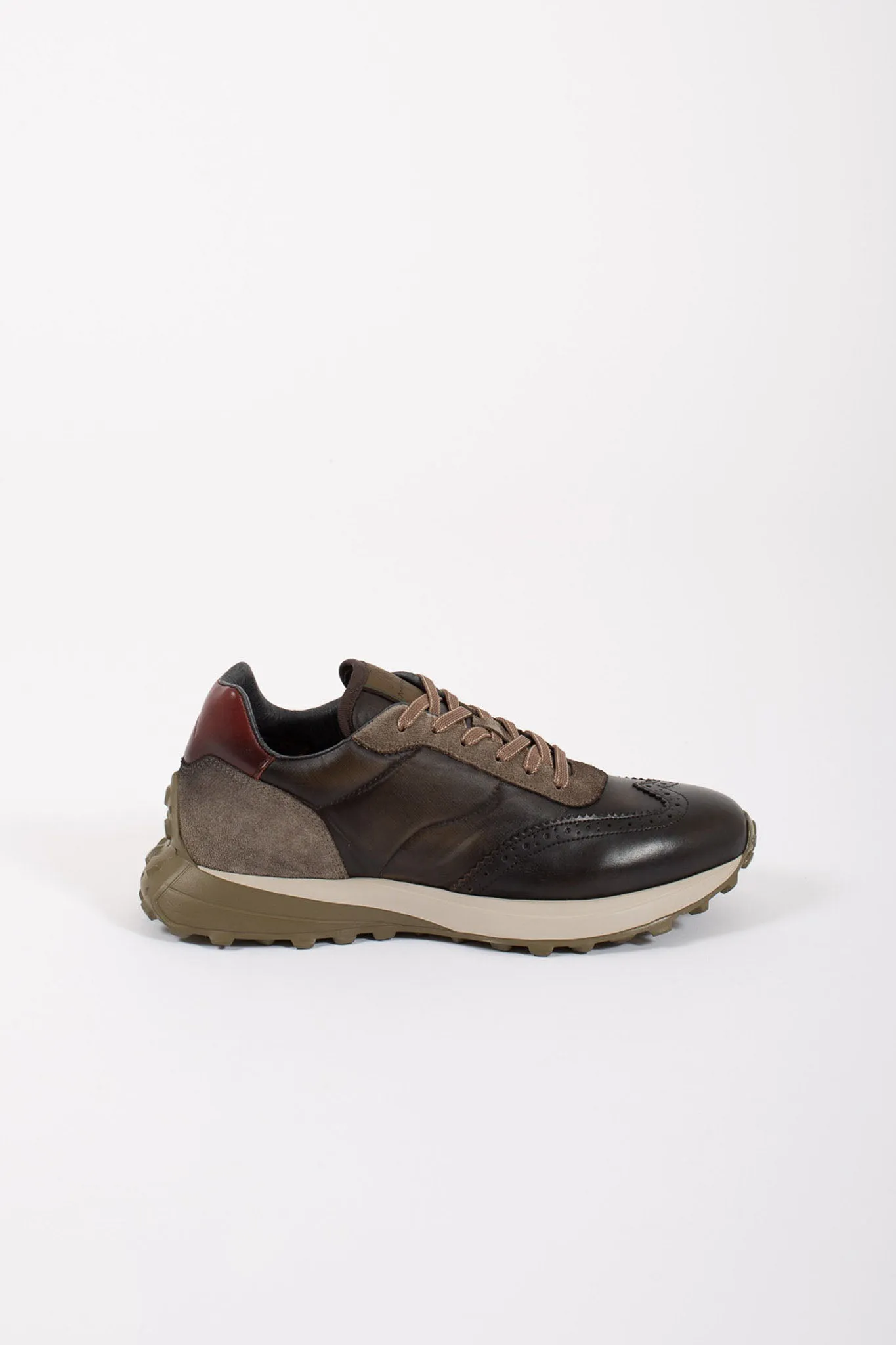 Ambitious Sneakers Riley Marrone Uomo