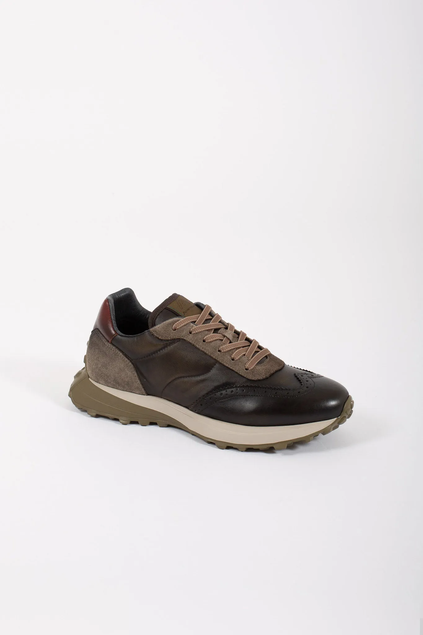 Ambitious Sneakers Riley Marrone Uomo