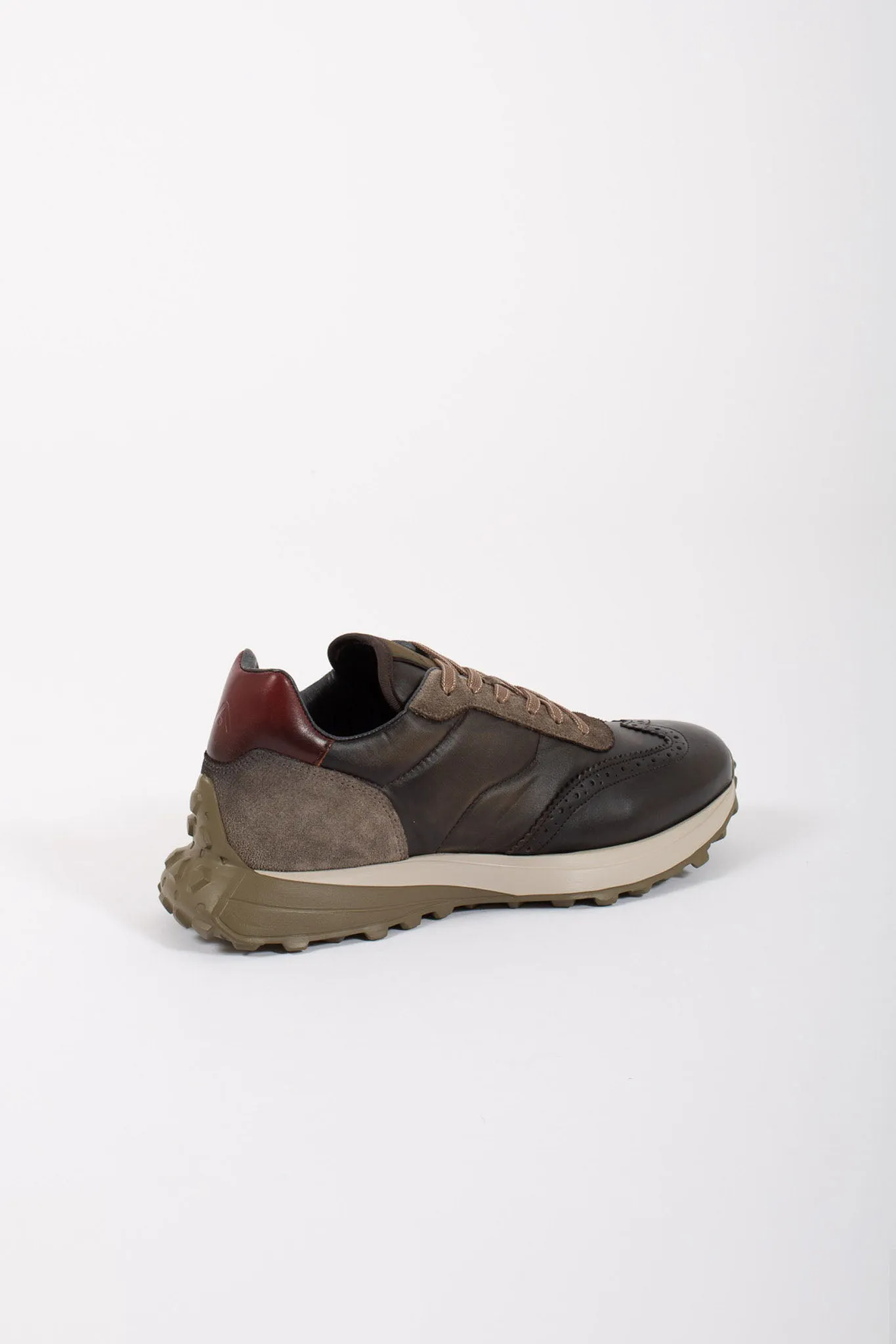 Ambitious Sneakers Riley Marrone Uomo