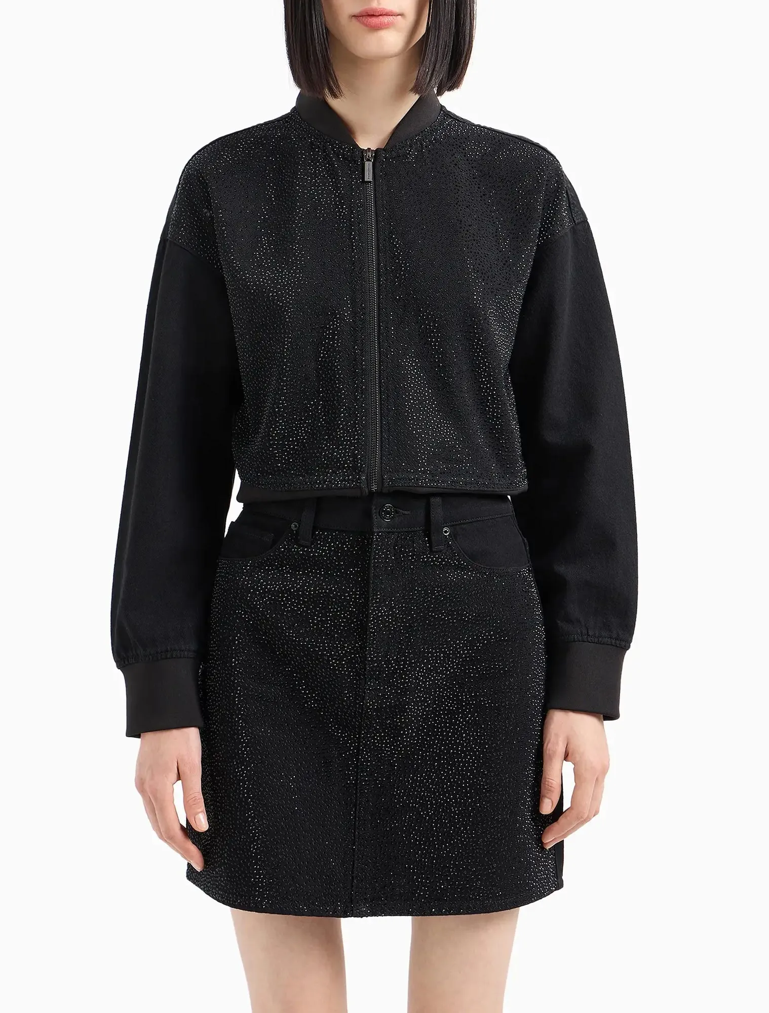 Armani Exchange  Gonna con strass