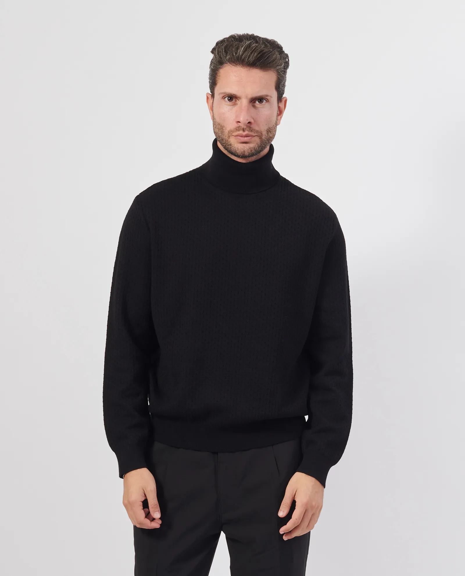 ARMANI EXCHANGE      Maglione a collo alto Armani Exchange in misto viscosa