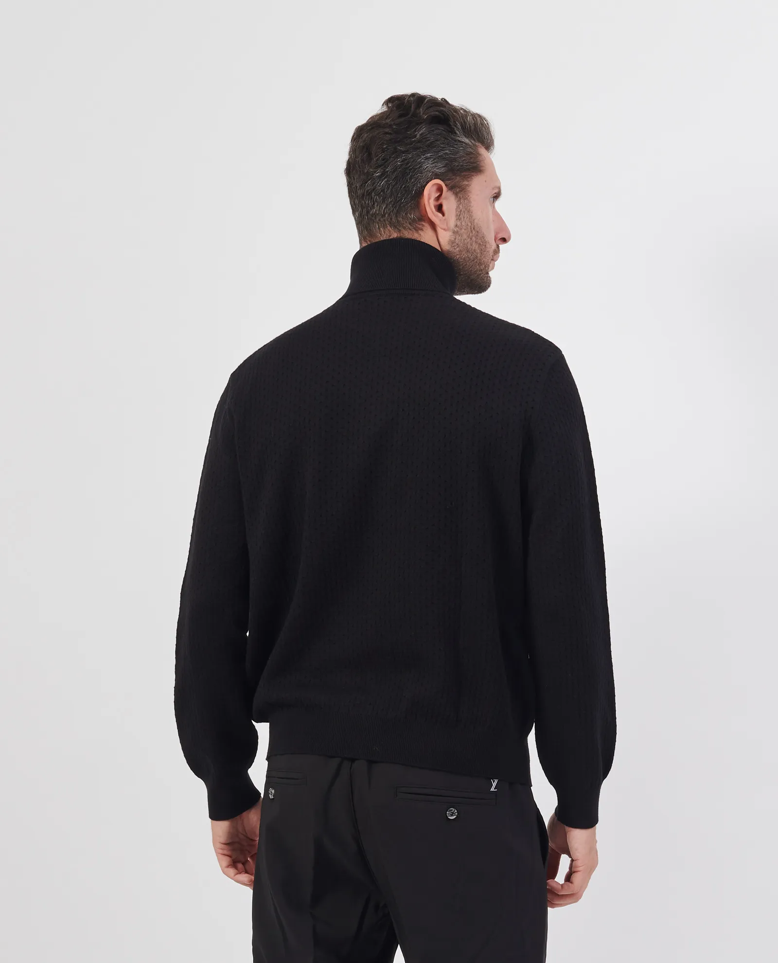 ARMANI EXCHANGE      Maglione a collo alto Armani Exchange in misto viscosa