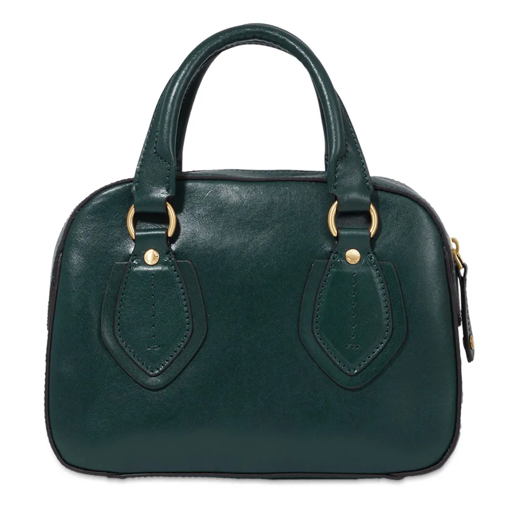 Bauletto Donna THE BRIDGE linea Daphne in Pelle Verde