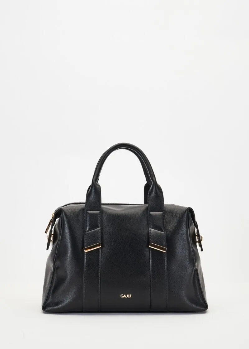 Bauletto effetto pelle