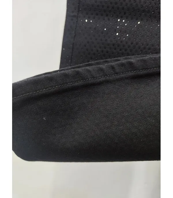 Black-strass denim streight
