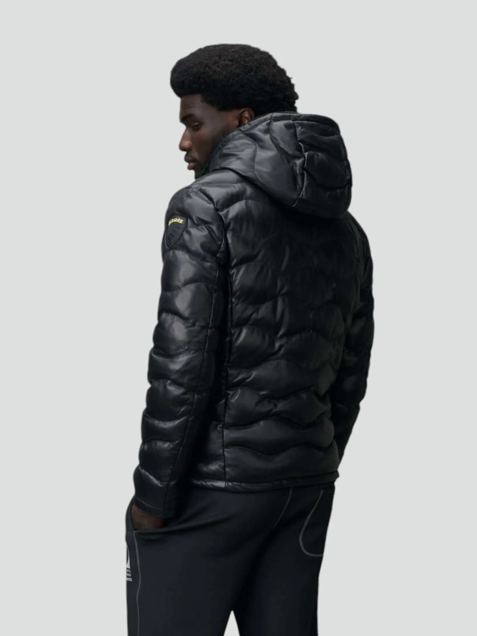 BLAUER ----PIUMINO PELLE UOMO
