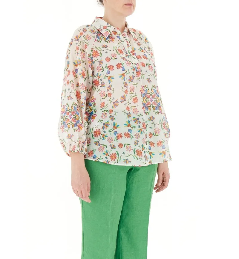 Blusa in cotone