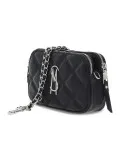 Borsa a tracolla Steve Madden BMARVIS CROSSBODY in nappa nero e oro