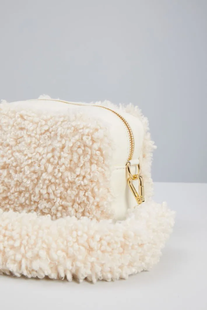 Borsa effetto peluche