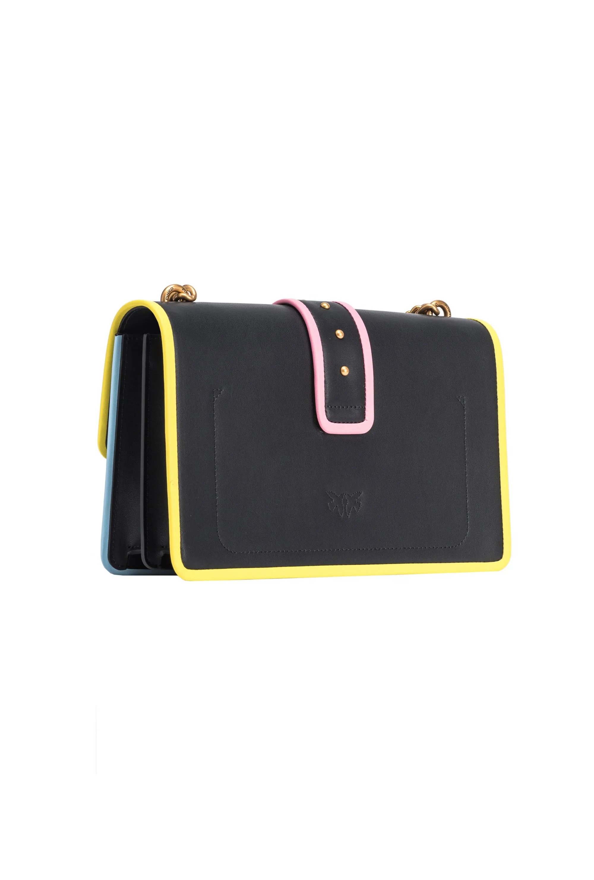 BORSA "LOVE ONE CLASSIC CL" NERA IN PELLE