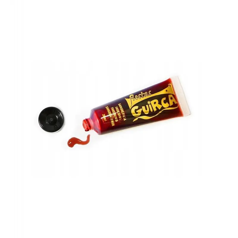 BOTTIGLIETTA 20ML.SANGUE FINTO PER FESTE E TRAVESTIMENTI DI HALLOWEEN/CARNEVALE E PARTY A TEMA HORROR