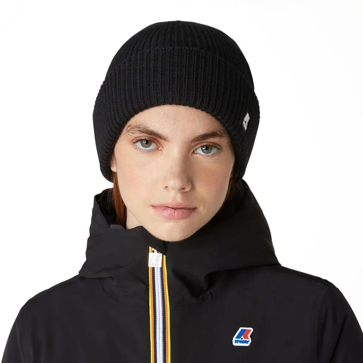 Brice Cardigan Stitch Wool Black Pure