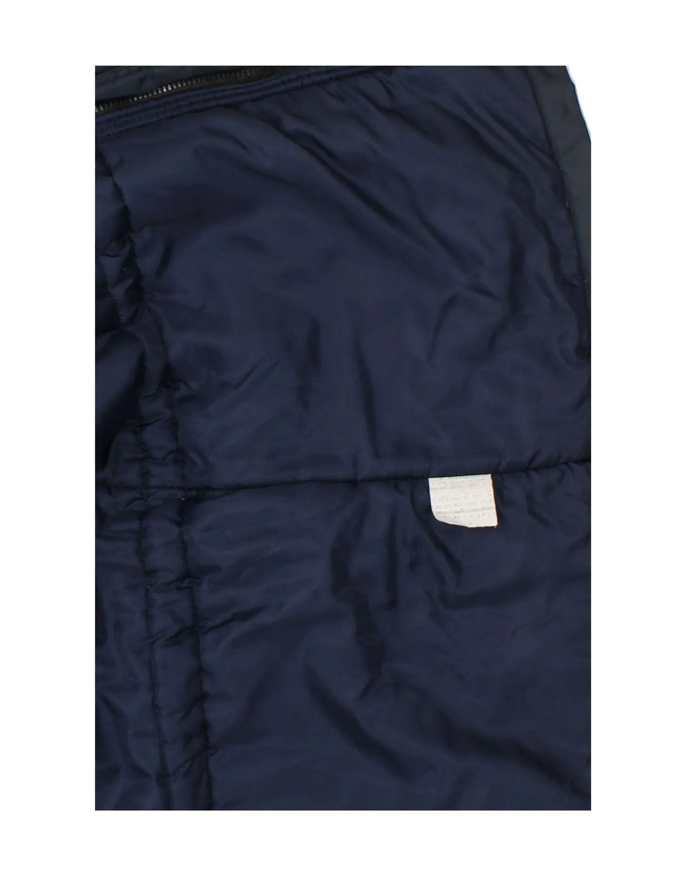 BRUGI Mens Hooded Windbreaker Jacket IT 46 Small Navy Blue Polyamide