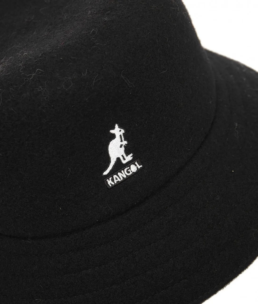 Bucket hat con logo nero nero