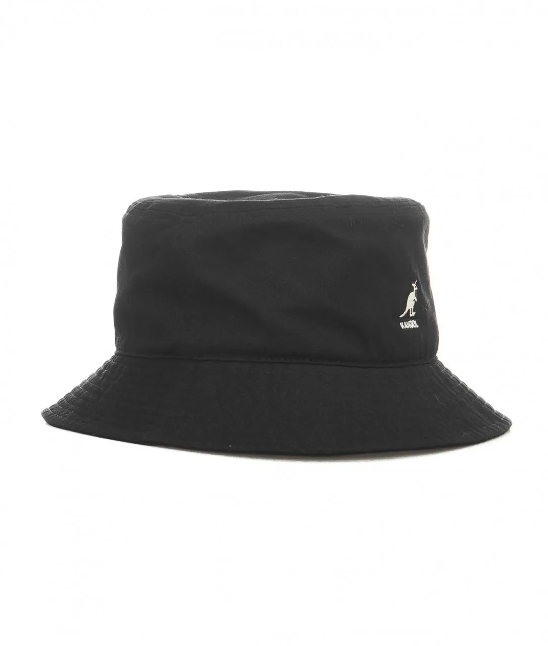 Bucket hat Washed nero nero