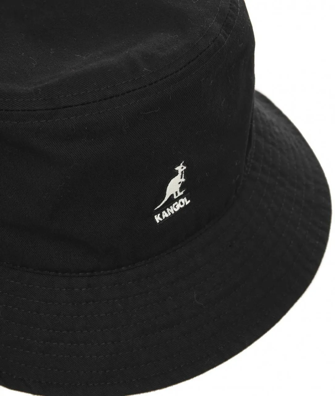 Bucket hat Washed nero nero