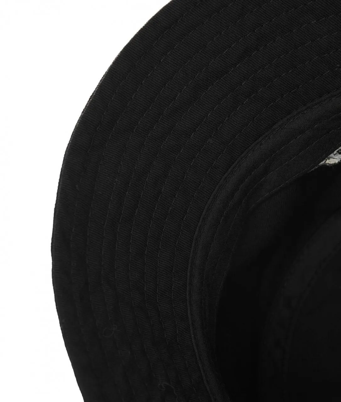 Bucket hat Washed nero nero