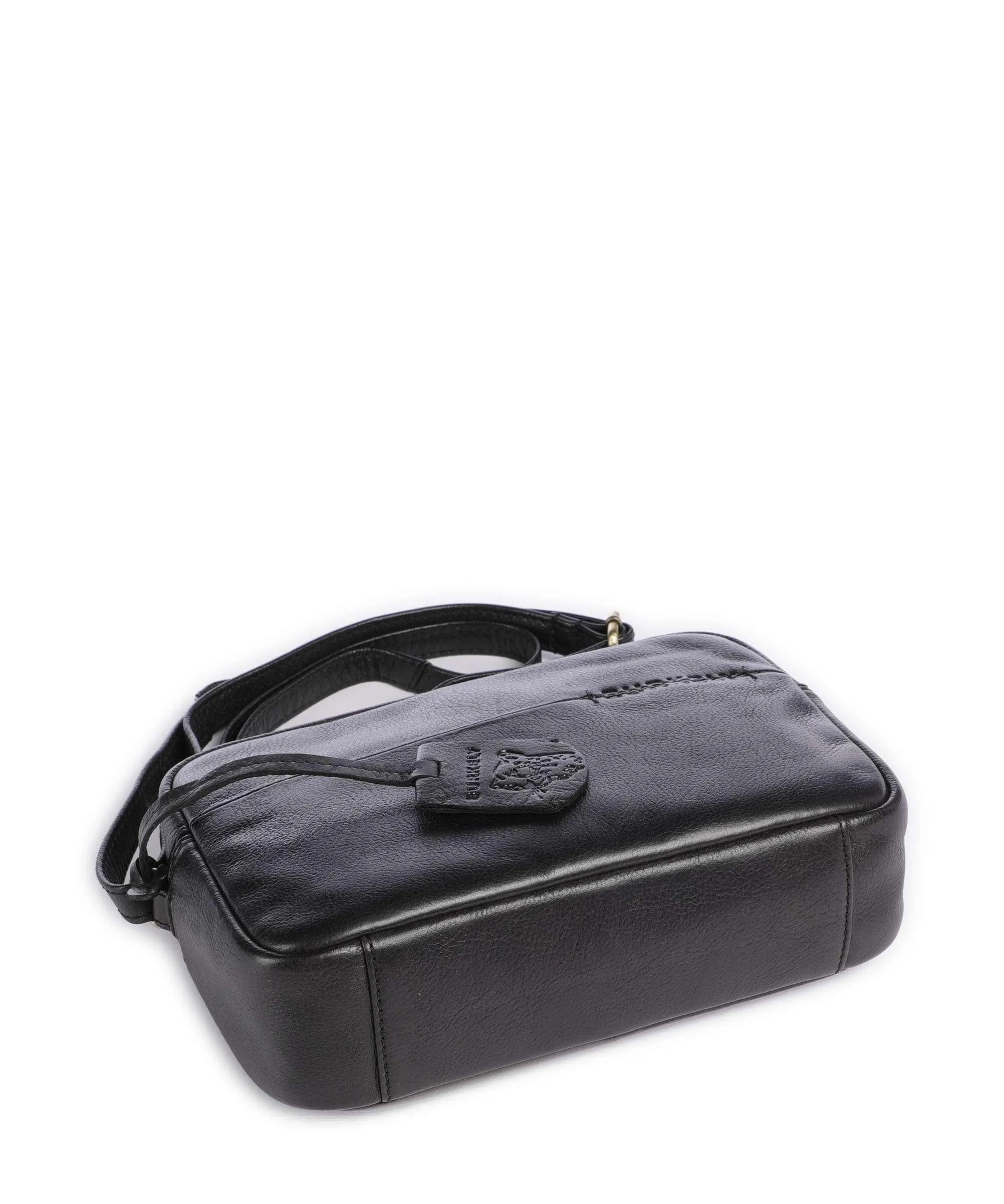  Burkely Natural Norah Borsa a tracolla pelle di vacchetta grana nero  