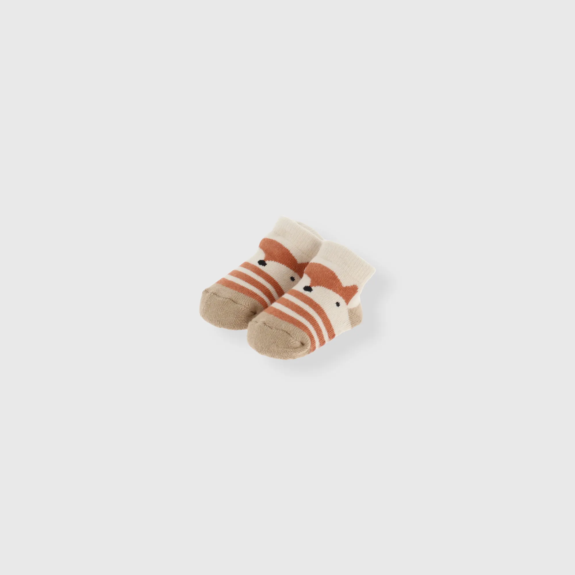 Calzini antiscivolo da neonato, BEIGE            