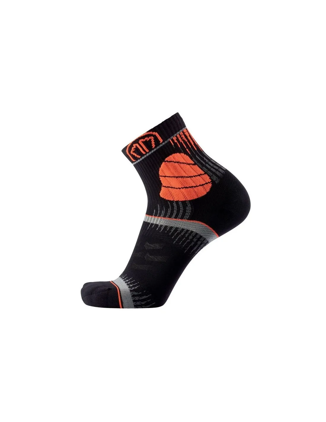 Calzini Sidas Trail Ultra Fit Nero Arancio