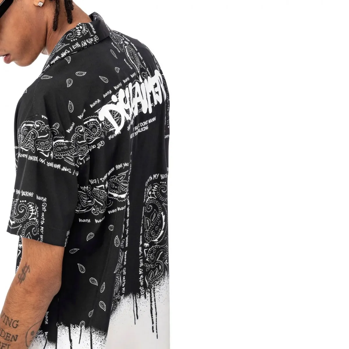 Camicia A Manica Corta Paisley