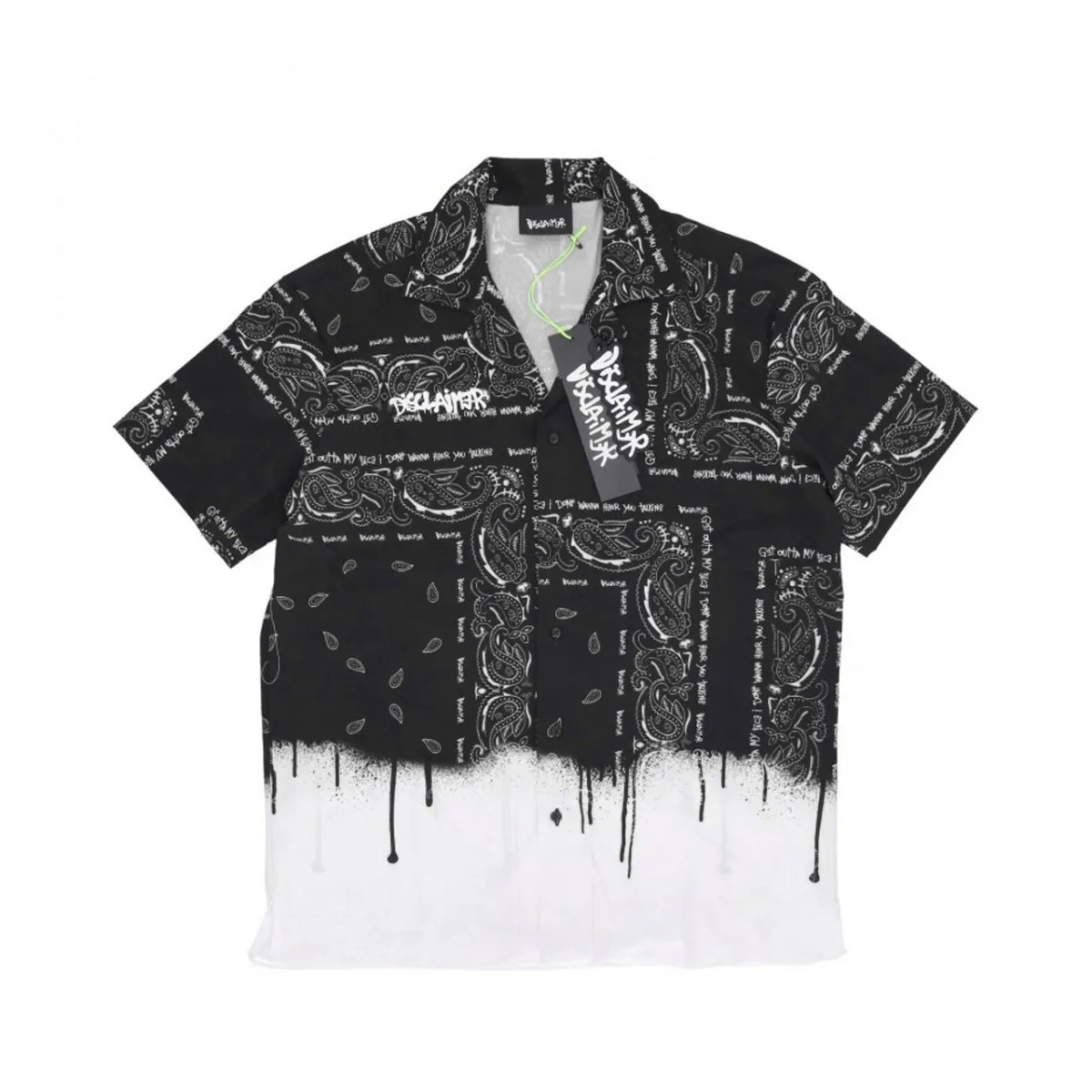 Camicia A Manica Corta Paisley