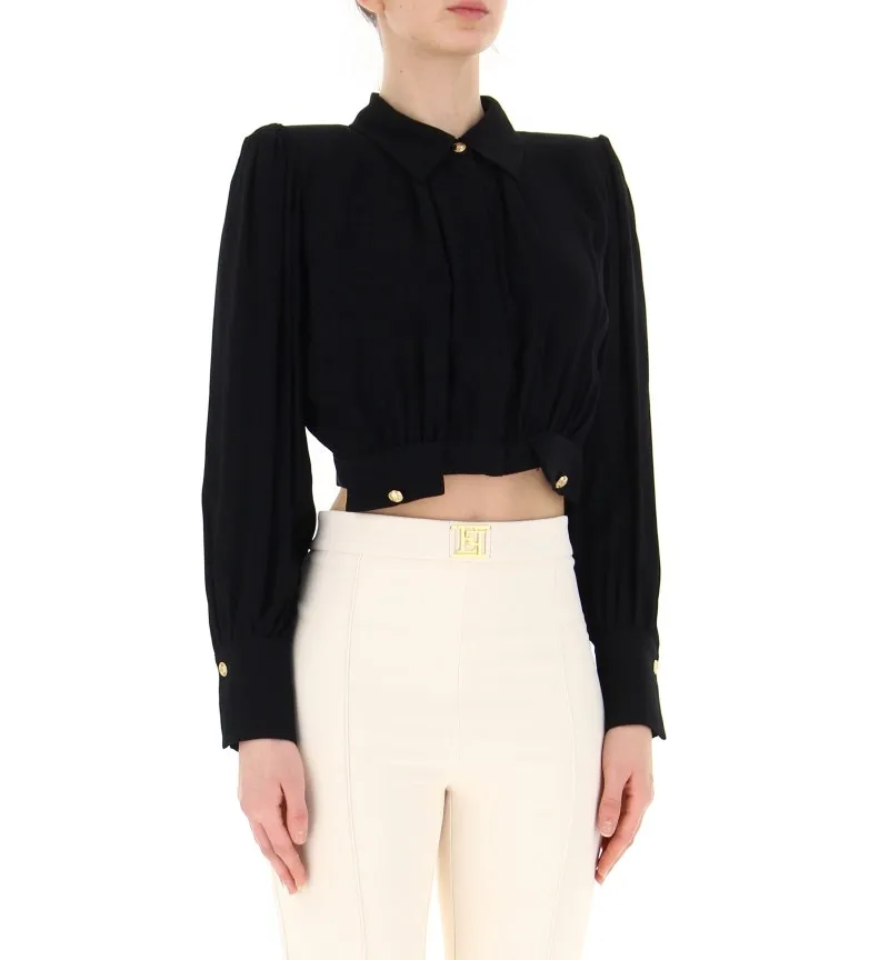 Camicia cropped