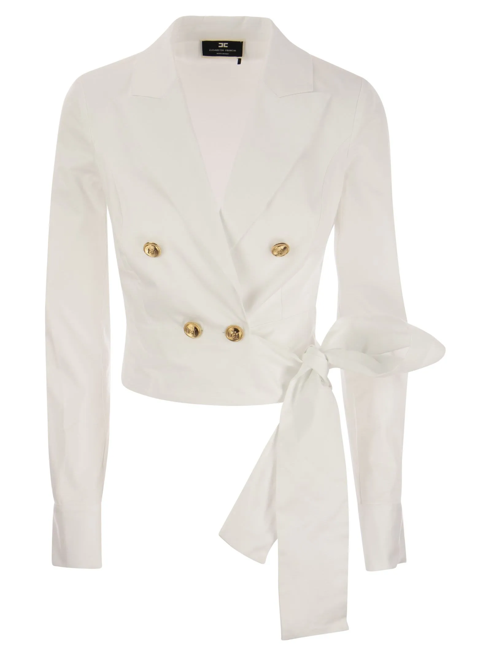 Camicia in cotone con fusciacca