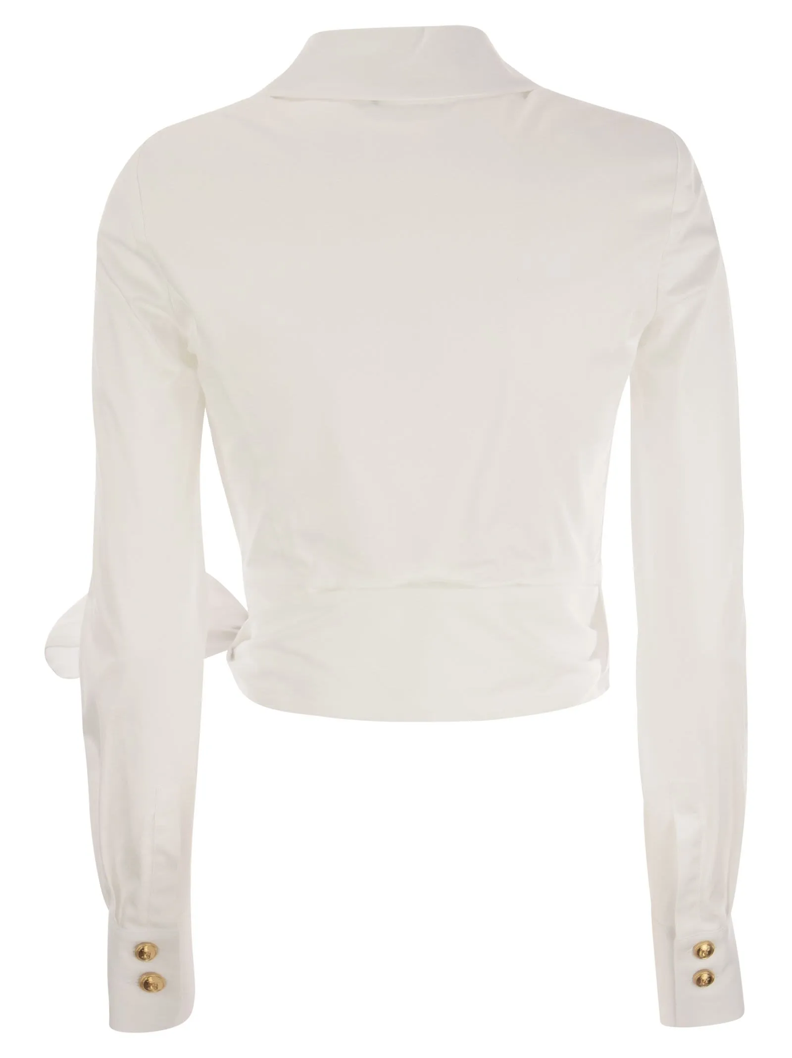 Camicia in cotone con fusciacca