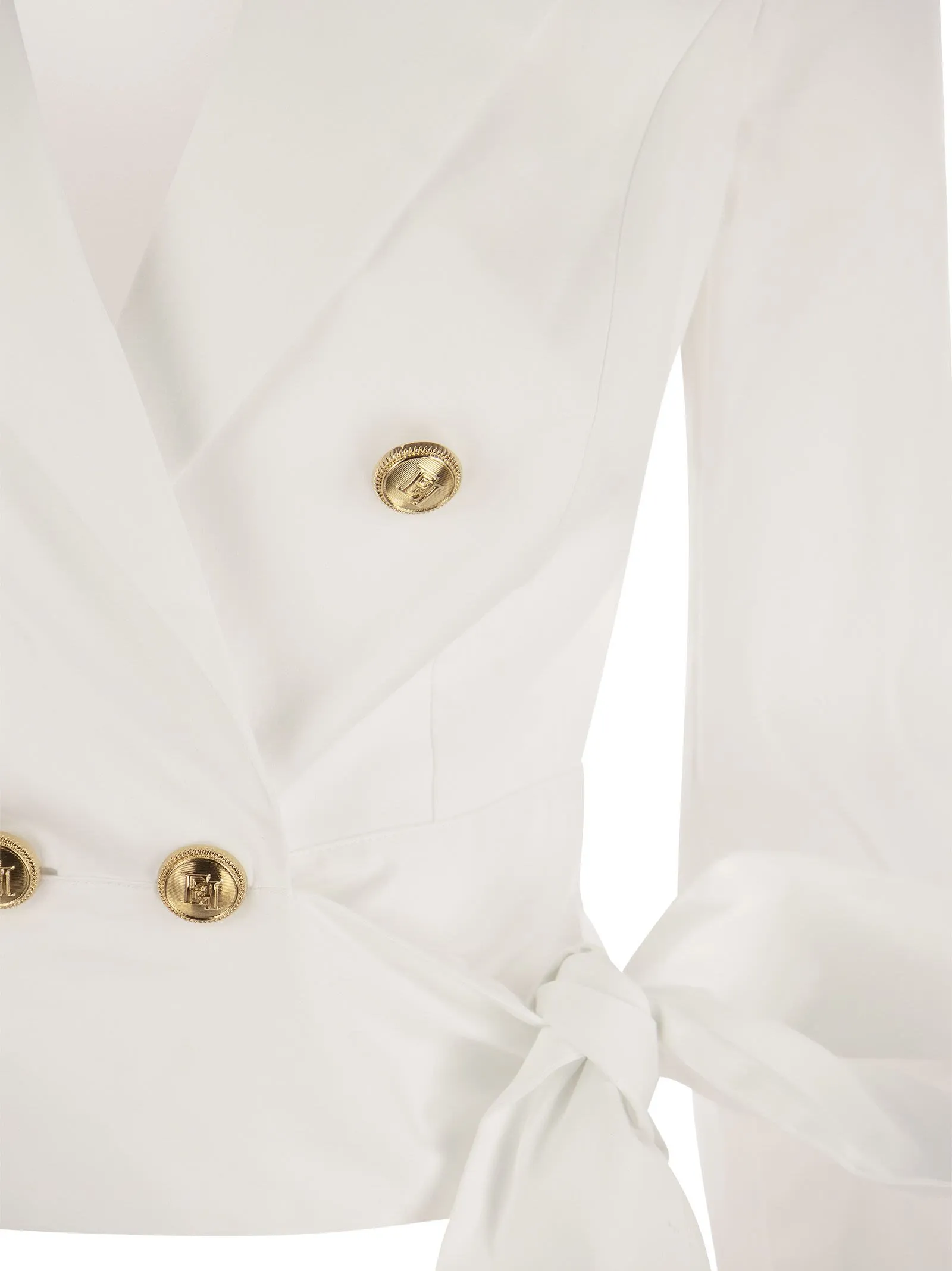 Camicia in cotone con fusciacca