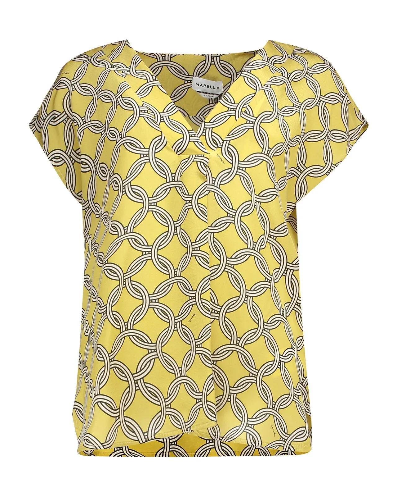 Camicia Sosia seta pistacchio