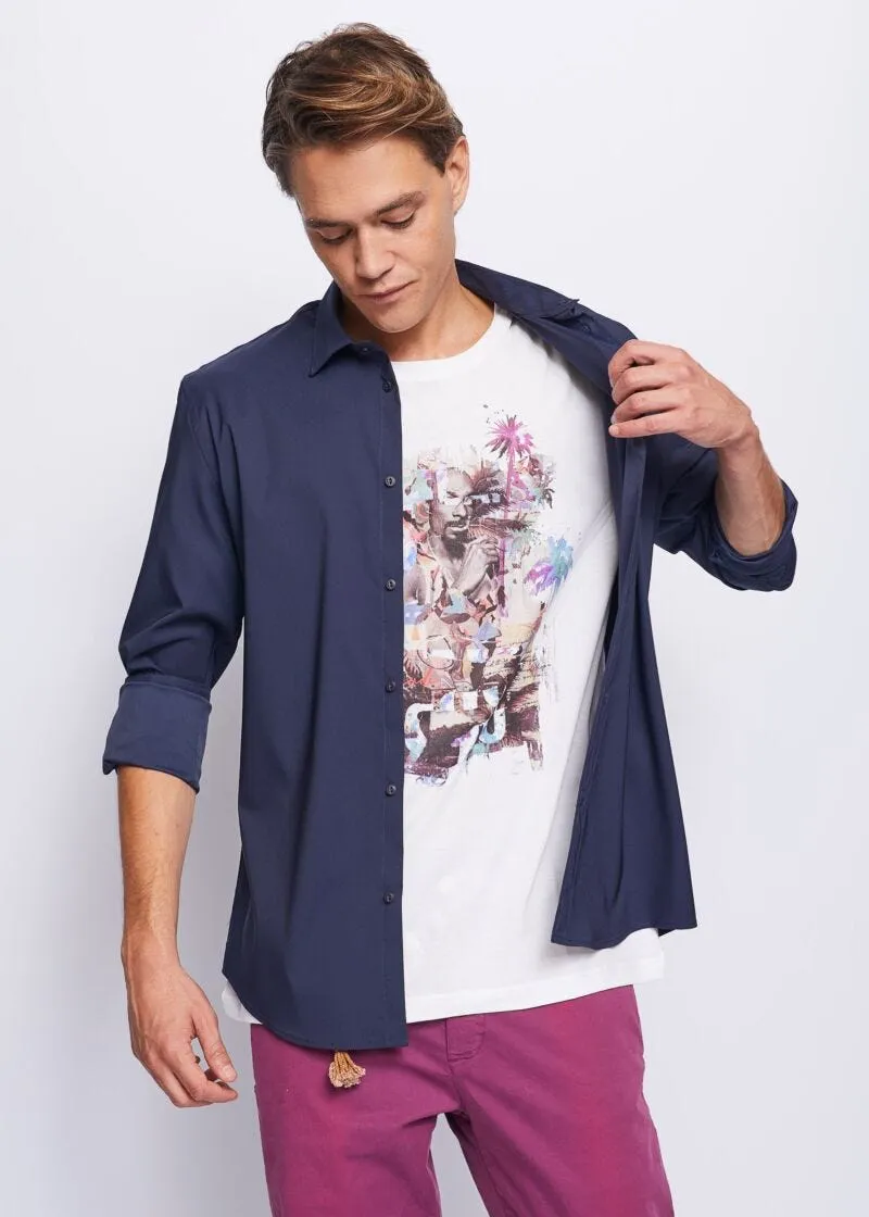 Camicia stretch