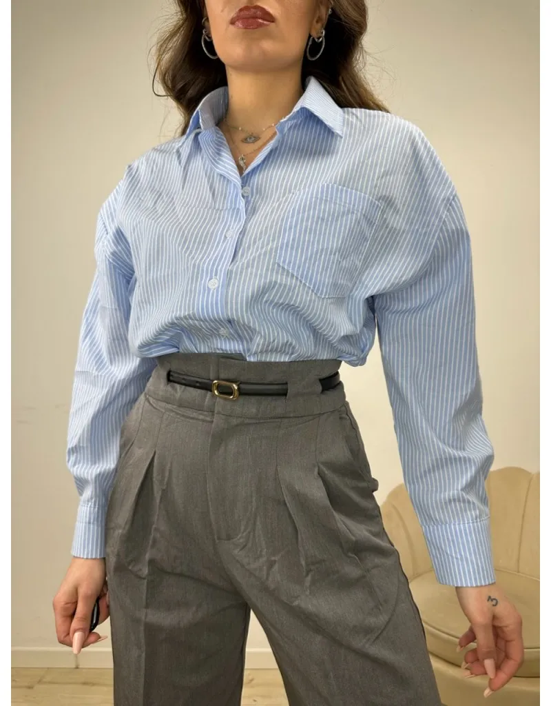 CAMICIA SUSY AZZURRA