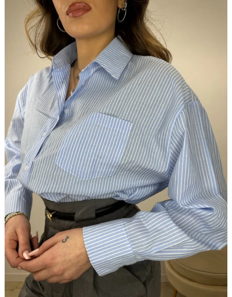 CAMICIA SUSY AZZURRA