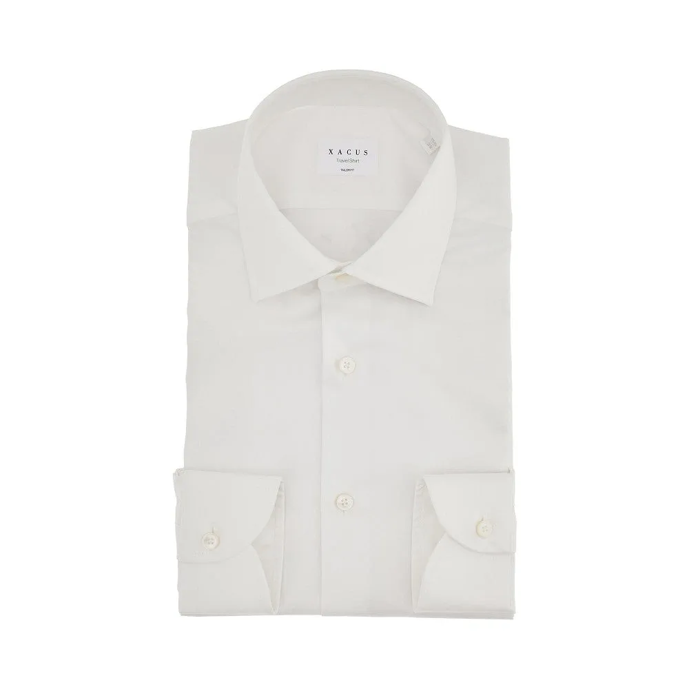 Camicia 'Travel Shirt' Tailor Fit in cotone