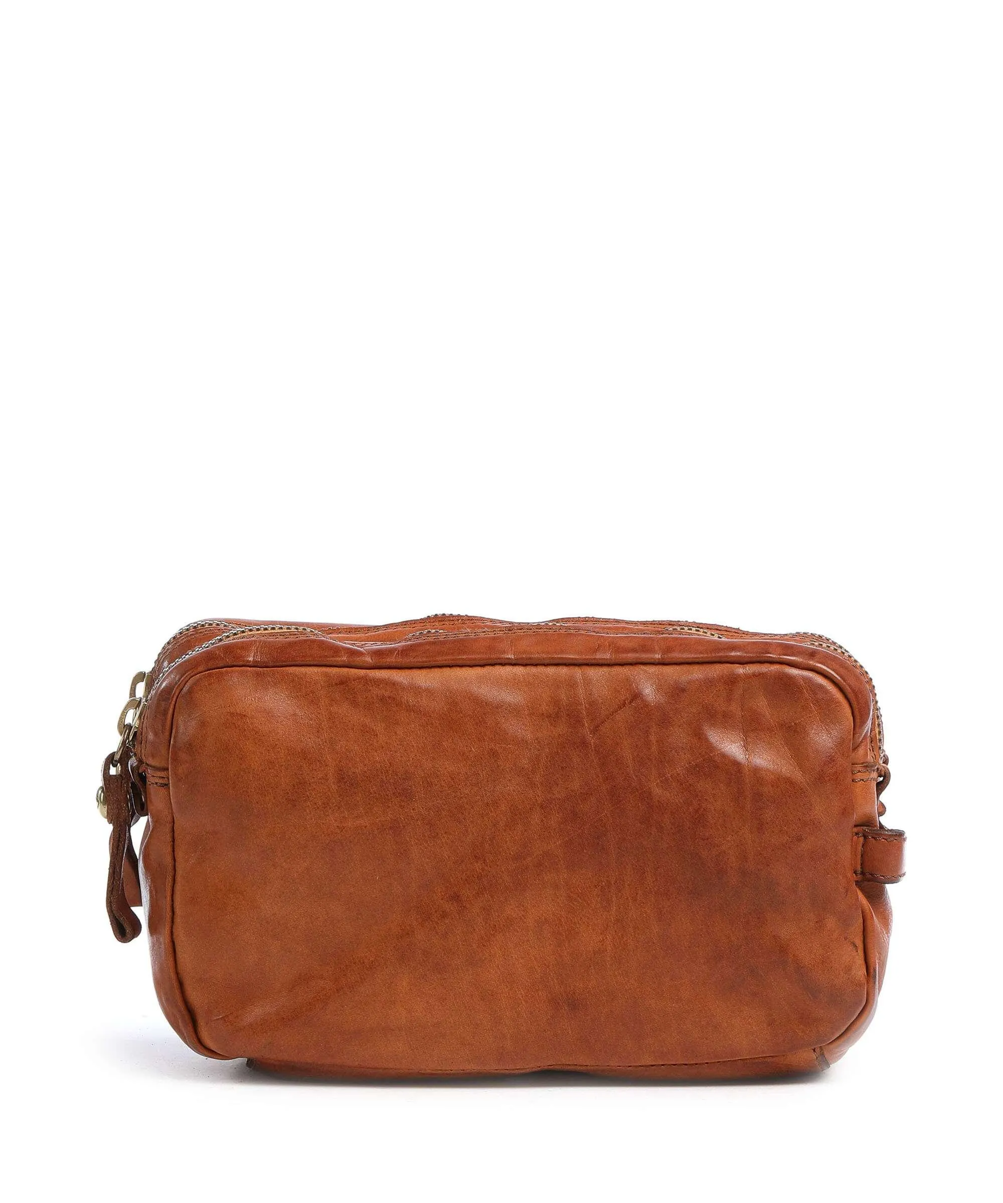  Campomaggi Borsa da toilette cognac 26 cm  