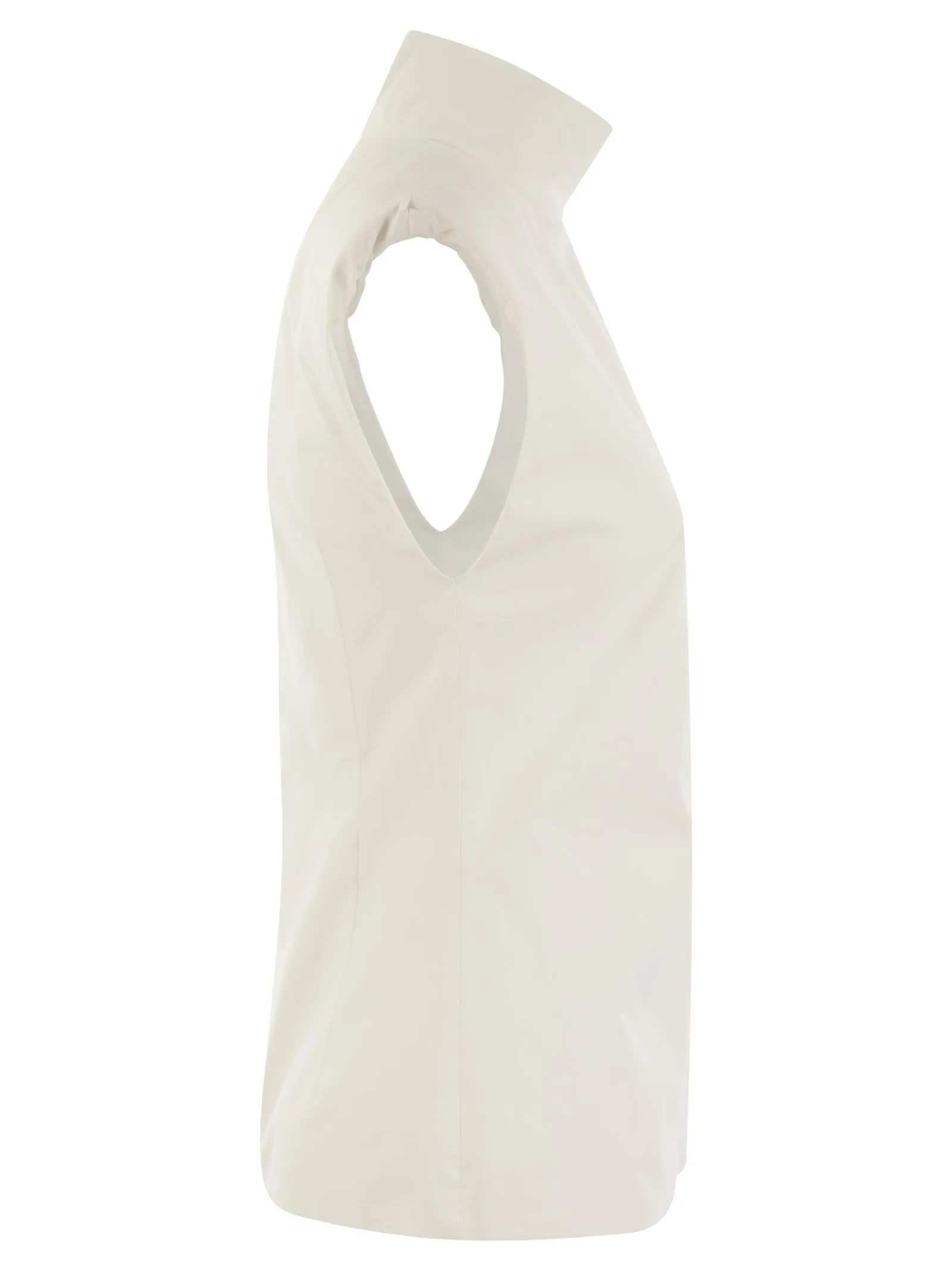 CANNETI – Sleeveless turtleneck top